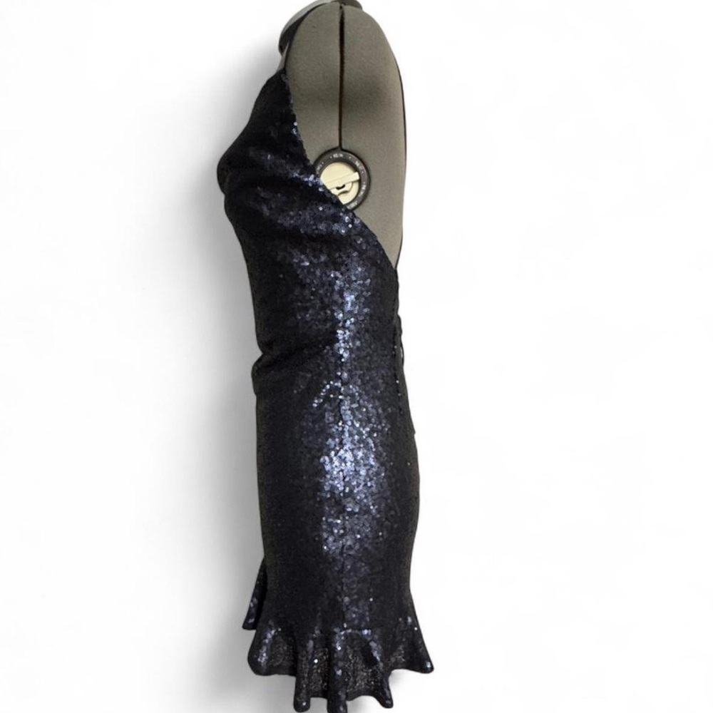 Elegant Sequin Cocktail Mini Dress - Picture 6 of 10